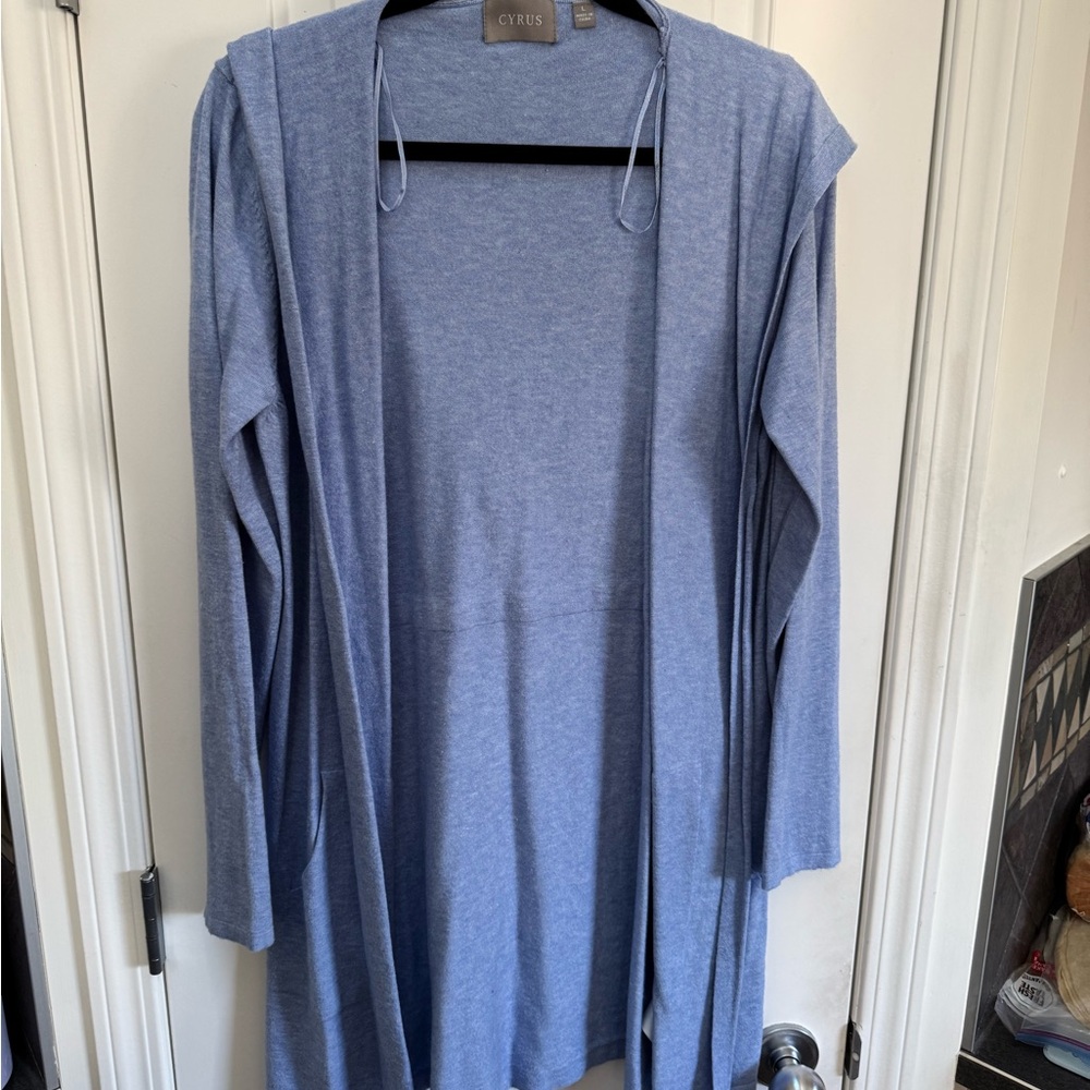 Cyrus Light Blue Knit Cardigan